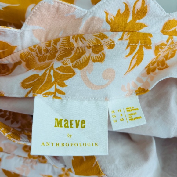 Maeve V-Neck Scalloped Mini Dress - Picture 5 of 5